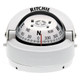 Ritchie S-53W Explorer Compass - Surface Mount, White with 70mm Easy-Read Dial