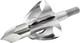 Flying Arrow Archery T3100 Toxic Broadheads * 100 Grain, 7/8" Cut Diameter, Silver Finish