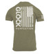Glock Perfection Flag T-Shirt in Military Green, Large