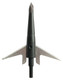 Swhacker 2-Blade Broadhead with Honed Stainless Steel Blades and Aluminum Ferrule