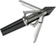 Muzzy Trocar Hybrid Broadheads - 3 Pack, 100 Grain, Fixed & Mechanical Crossbow & Standard Model