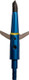 Swhacker Levi Morgan Broadhead - 100 Grain, 2-Inch Cut, Blue Aluminum Mechanical Broadhead
