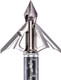 Muzzy Broadheads Trocar HBX - 100 Grain Fixed and Mechanical Hunting Arrow Tips