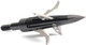 New Archery Products NAP60DKX100 Broadhead with Pivoting Main Blade and Spitfire Spring Clip Technology