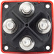 Blue Sea Systems 6011 m-Series Mini Battery Switch with Dual Circuit Plus