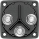 Blue Sea Systems 6007200 Mini Battery Switch Selector - 4 Position, Black