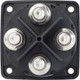 Blue Sea Systems 6010200 m-Series Mini Dual Circuit Battery Switch - Black