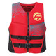 Full Throttle Men's Rapid-Dry Flex-Back Life Jacket - XL Red/Black