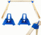 Bash Target Supply B990 AR500 Horizontal Hangar Steel Target Stand