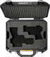 Pelican Precut Vault for 2 Handgun Storage - Black Polymer Case with Foam Interior
