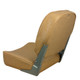 Springfield Marine Economy Folding Seat - Tan with Comfortable Cushion and Durable Frame