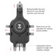 RAM Mounting Systems Ram Quick-Grip Pro with Ball & Qi2 15W Wireless Charger - Secure Phone Holder with Wireless Charging