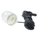 Hydro Glow 200W LED Underwater Dock Light 3000K Warm White - Powerful Fish Attraction Lighting