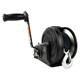 Powerwinch Select Series 2,000 lb Capacity Winch with 2-Speed Operation and 8-Inch Crank Arm in Carbon Black