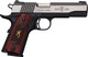 Browning 1911-380 Black Label Semi-Auto Pistol with Rosewood Grips and Stainless Steel Barrel