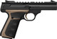 Browning Buck Mark Field Target .22 LR Semi-Auto Pistol with 4-Inch Bull Barrel and FDE UFX Grips