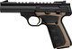 Browning Buck Mark Field Target .22 LR Semi-Auto Pistol with 4-Inch Bull Barrel and FDE UFX Grips
