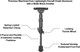 UTG Recon Flex KeyMod Bipod TLBPDK01 * Adjustable Steel and Aluminum Handguard Attachment