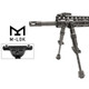 UTG Recon Flex M-LOK Bipod with Adjustable Legs and Rubberized Foot Pads