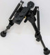 Harris Bipod Series S Model BR with Black M-LOK Mount - 6 to 9 Inches