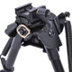 Aimtech Bi-Pod HD 6-9 Inch Pivoting Rail Mount in Matte Black - Model AFA10850