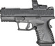 Springfield Armory XD-M Elite Compact 45 ACP Semi-Auto Pistol with Fiber Optic Front Sight
