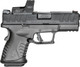 Springfield Armory XD-M Elite Compact 45 ACP Semi-Auto Pistol with Fiber Optic Front Sight