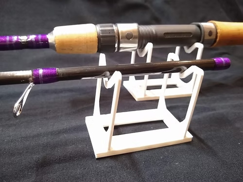 2 Piece Handcrafted Walleye Spinning Rod.