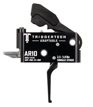 Triggertech AR-10 Single Stage Trigger - Adjustable, Straight Flat ...