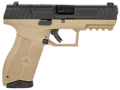 IWI M9ORP17FDNS MASADA 9MM 17R OR NIGHT SGT FDE