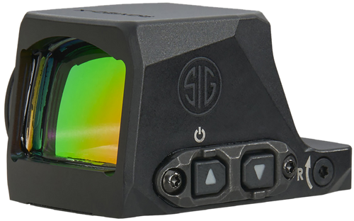 Sig Sauer Electro-Optics SORX1400 Romeo-X Enclosed Black 1 x 24 mm 2 MOA Red Dot/32 MOA Circle Multi Reticle
