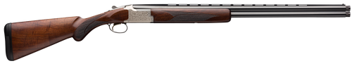 Browning 018163604 Citori Feather Lightning 20 Gauge 28" Barrel 3" 2rd, Blued Steel Barrel, Satin Nickel Finished Engraved Alloy Receiver, American Black Walnut Stock With Lightening Style Grip