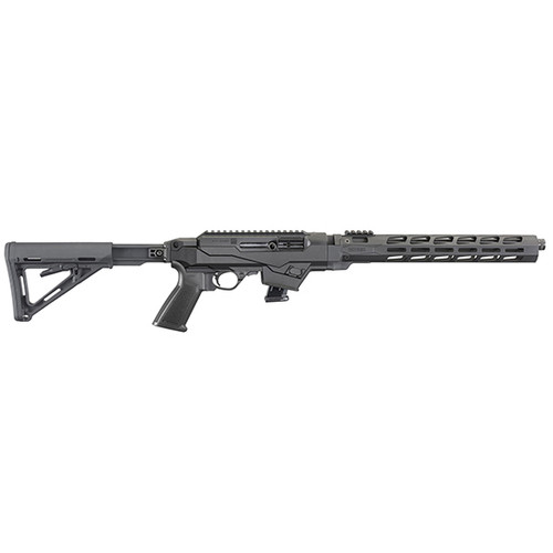 RUG PC CARBINE 9MM 16 TB FF ADJ STK 10RD
