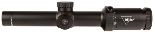 Trijicon 2900022 Credo HX  Satin Black 1-6x24mm 30mm Tube LED Illuminated Green MOA Segmented Circle Reticle