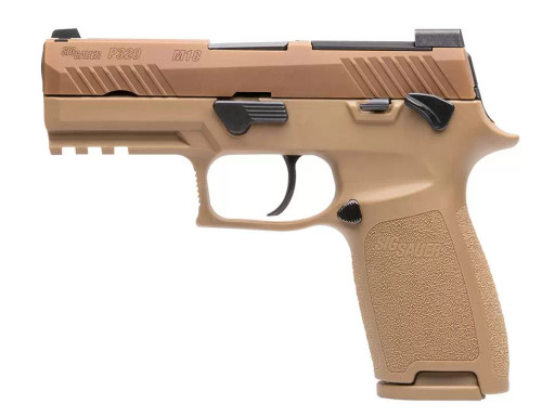 Sig Sauer P320 M18 9mm 3.9" Barrel 10 Rounds CA Compliant