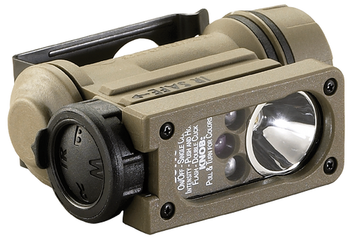 Streamlight 14514 Sidewinder Compact II  Coyote 1.5/1.8/4.5/55 Lumens  White/Red/Blue/Infrared C4 LED