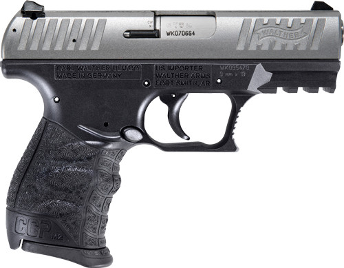 WALTHER CCP M2 9MM 3.54" FS 8-SHOT STAINLESS BLACK