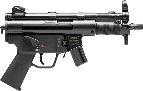 HK SP5K-PDW PISTOL 9MM 5.83" BBL 2-10RD MAGS BLACK