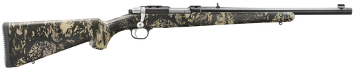 Ruger 7427 77/44  44 Rem Mag 4+1 16.60" Blued Threaded Barrel, Blued Alloy Steel Receiver w/Integral Scope Mount, Kryptek Obskura Nox Camo Synthetic Stock