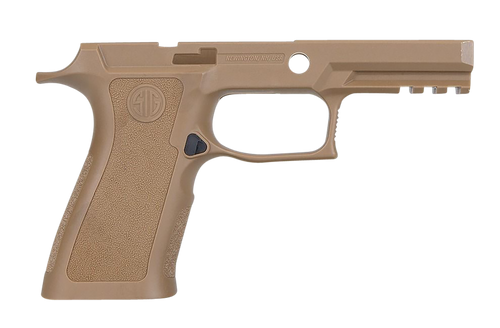 Sig Sauer GRIPMODXCA943MCOY P320 Grip Module X-Series Carry (Medium Size Module), 9mm Luger/40 S&W/357 Sig, Coyote Polymer, Fits Sig P320 (3.90" & 4.70")
