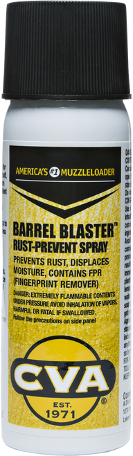 CVA AC1753 Barrel Blaster Rust Prevent Spray 6 oz Anti Rust Spray Compatible With Muzzleloading Rifles