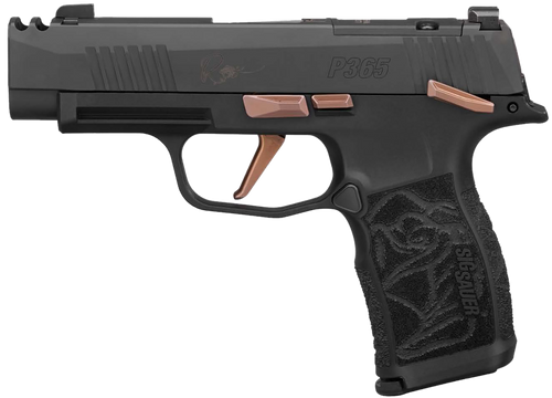 Sig Sauer P365 XL Rose Comp 9mm 3.1" Barrel 10 Rounds CA Compliant