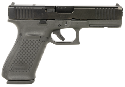 Glock UA205S201MOS G20 Gen5 MOS Standard 10mm Auto 10+1 4.61" Black GMB Barrel, Black nDLC Serrated Slide, Black Polymer Frame w/Picatinny Rail, Black Textured Grip, Ambidextrous, USA Made