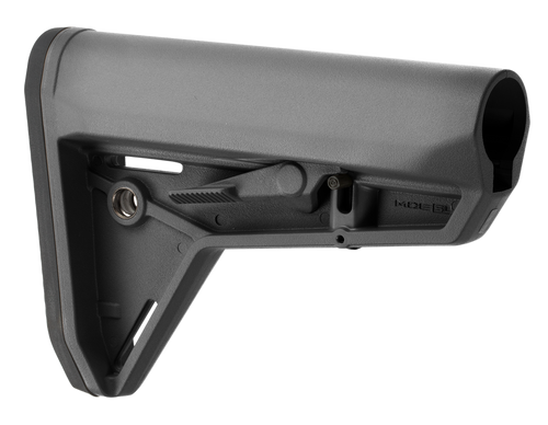 Magpul MAG347-GRY MOE SL Carbine Stock Stealth Gray Synthetic for AR-15, M16, M4 with Mil-Spec Tube (Tube Not Included)