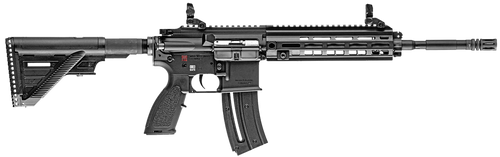 HK 81000401 HK 416  22 LR 20+1 16.10" Black Steel Threaded Barrel Aluminum w/M-LOK & Picatinny Rail Black Aluminum Receiver Black Retractable Stock Right Hand