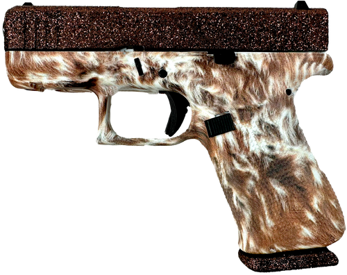 Glock PX4350204NML G43X  Sports South Exclusive 9mm Luger 10+1 3.41" Black GMB Barrel, Twilight Cerakote Serrated Steel Slide, Longhorn Cerakote Polymer Frame w/Beavertail, Ambidextrous