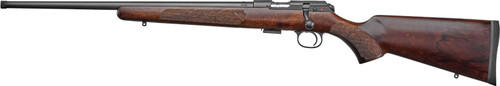 CZ 457 AMERICAN LH 22WMR 24.5" BLUED BARREL WALNUT STK