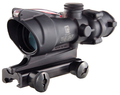 Trijicon TA31D100288 ACOG  Matte Black 4x32mm Illuminated Red Chevron .223/5.56 BDC Reticle