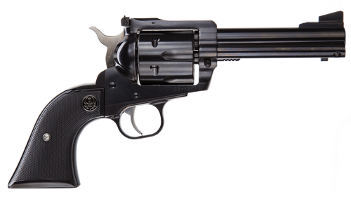 Ruger 0446 Blackhawk Convertible 45 ACP/45 Colt (Long Colt) 6rd 4.63" Blued Alloy Steel Barrel, Cylinder & Frame, Black Checkered Rubber Grip, Transfer Bar Safety, Exposed Hammer