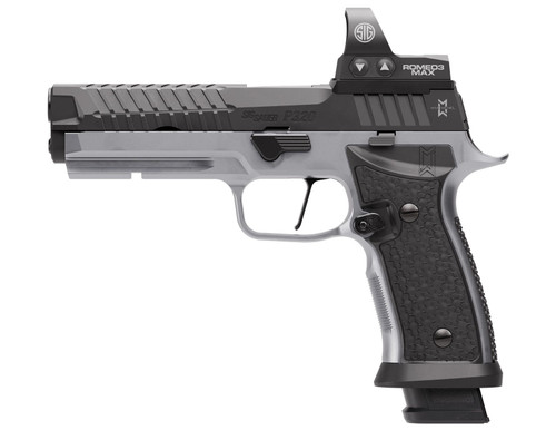 Sig Sauer P320 SXG Stainless 9mm 5" Barrel 10 Rounds w/Romeo3MAX